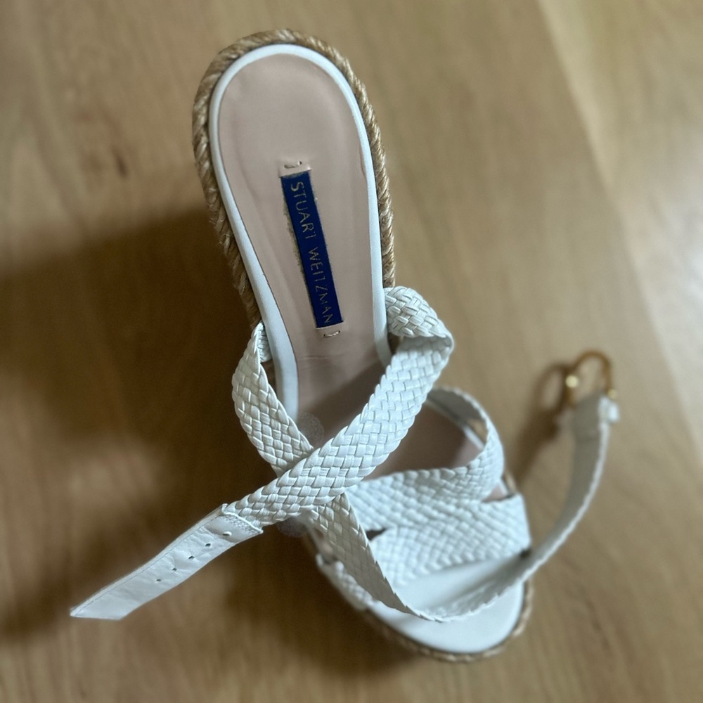 Stuart Weitzman Platform Espadrilles- The Elise - image 5